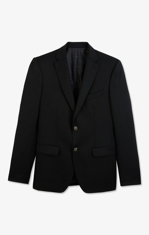 Blazer noir slim fit 100 % laine - Image 2