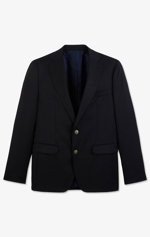 Blazer bleu marine 100 % laine - Image 2
