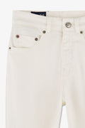 Jean blanc en coton stretch coupe Comfort