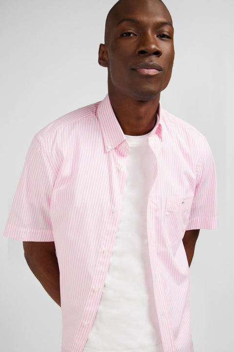 Pink striped blouse - Image 3