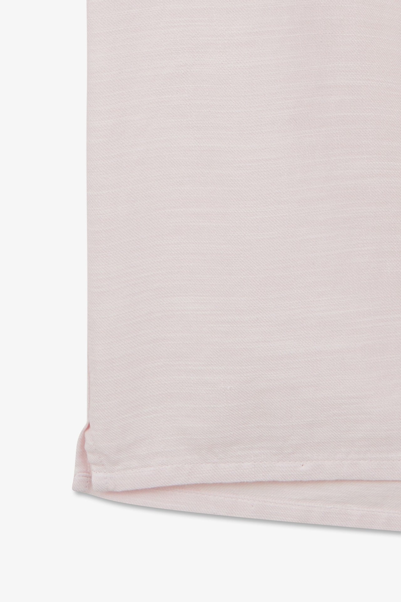 Chemise rose unie
