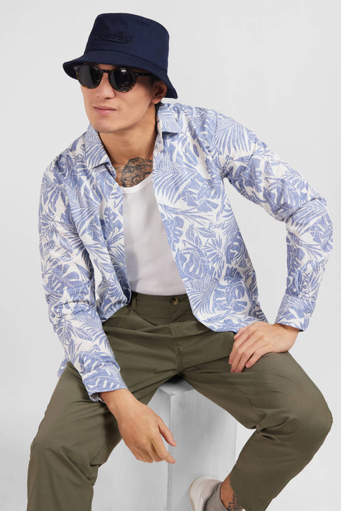Chemise à imprimé feuilles exclusif - Image 3