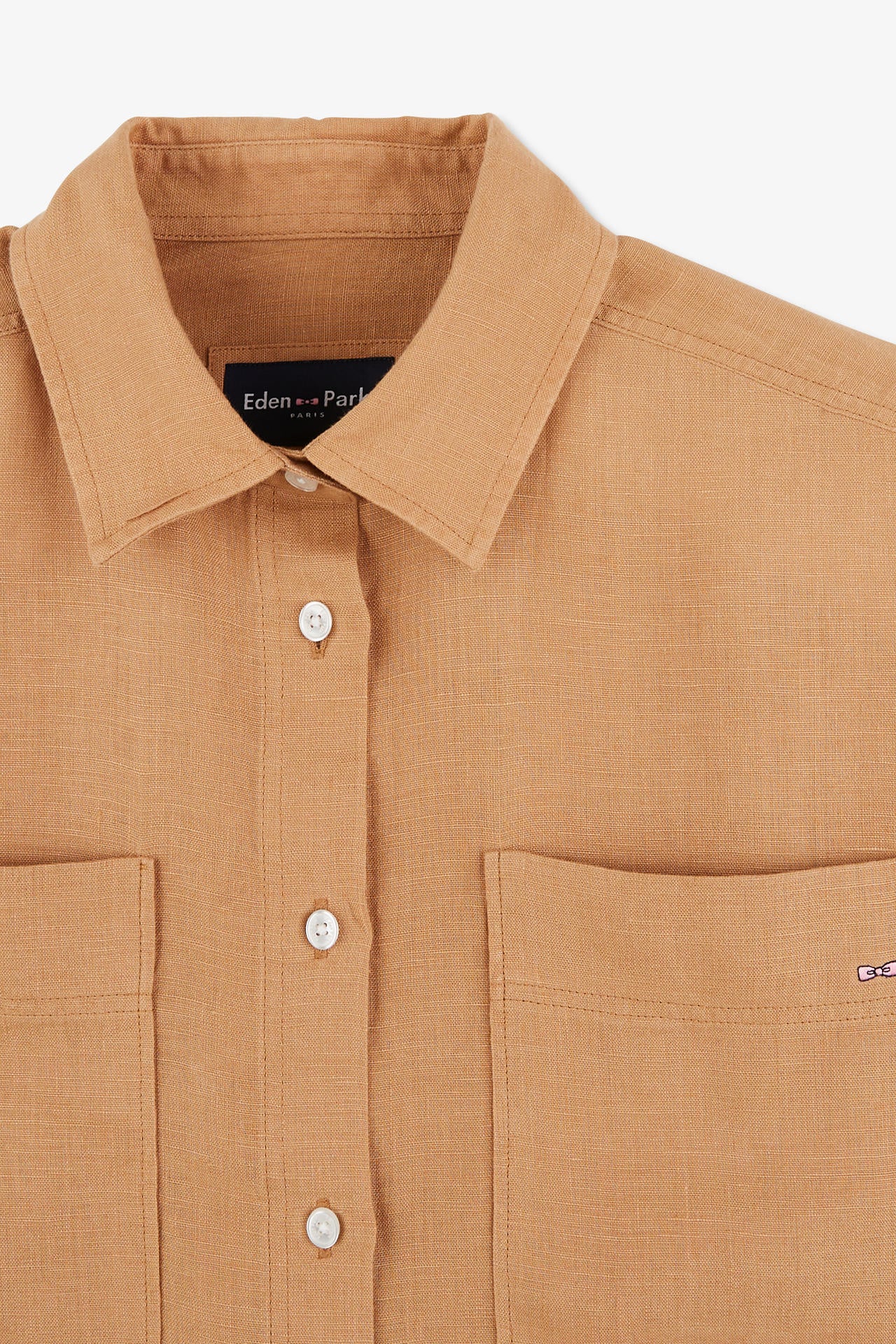Plain beige blouse
