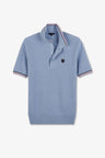Light blue short-sleeved jumper