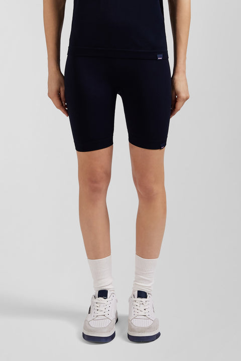 Cycliste de sport stretch bleu marine - Image 2