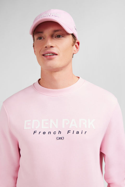 Sweat rose à col rond - Image 3