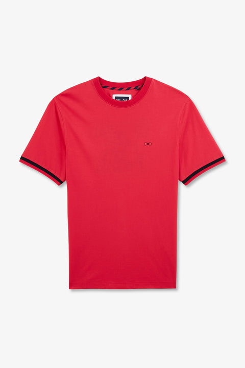 T-shirt fuchsia brodé Eden Park - Image 2