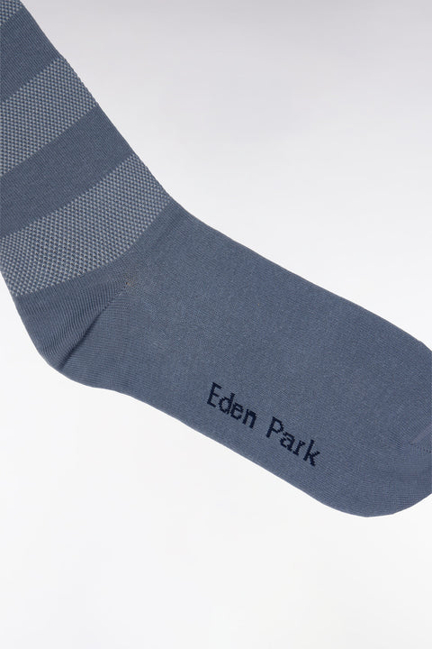 Grey stretch cotton-blend full-rim socks - Image 2