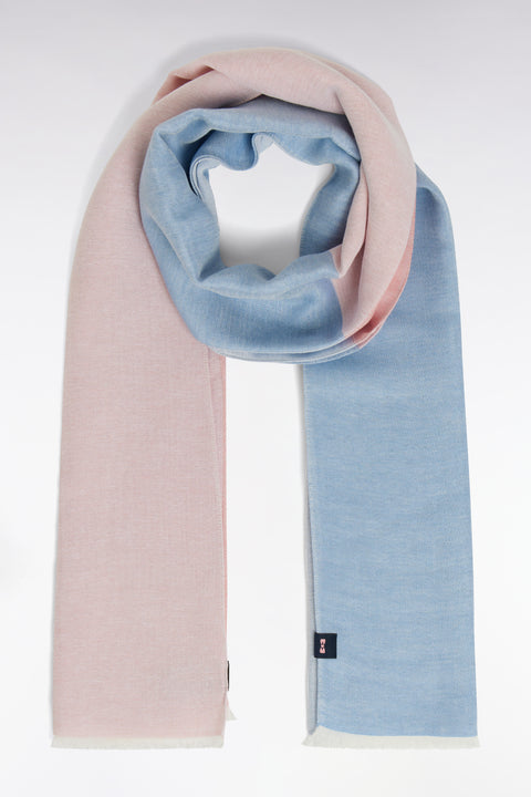 Écharpe coupée-cousue en coton modal mélangés - Image 1