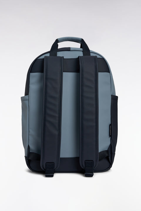 Sac à dos coupé-cousu en gomme marine et gris - Image 2