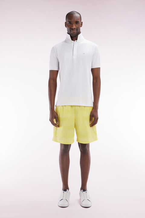 Maillot de bain cerclé jaune - Image 1