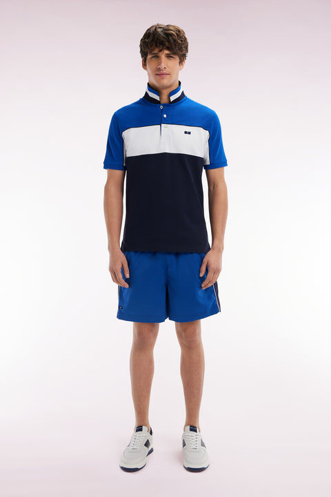 Maillot de bain tricolore marine - Image 1