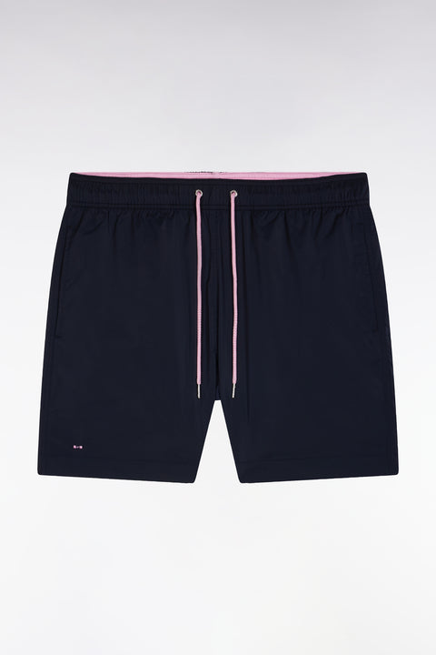 Maillot de bain uni marine - Image 2