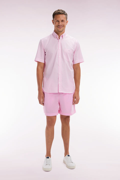 Maillot de bain uni rose clair - Image 1