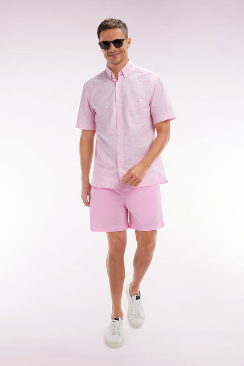 Maillot de bain uni rose clair - Image 3