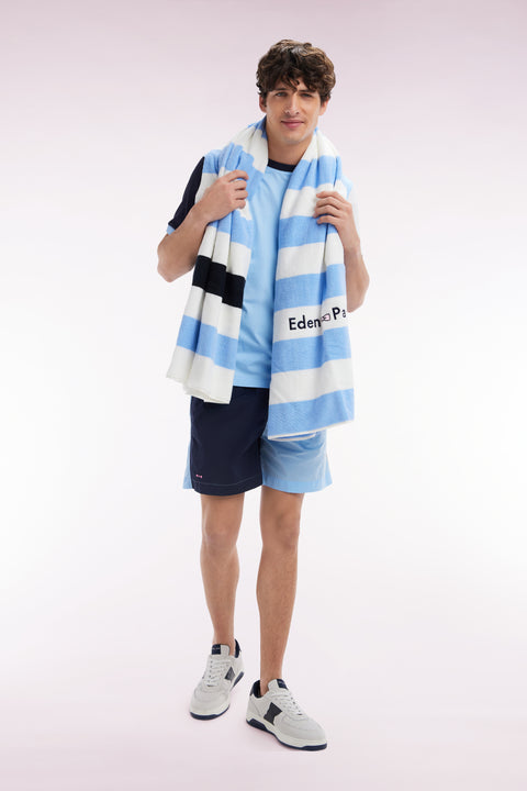 Maillot de bain bicolore ciel et marine - Image 3