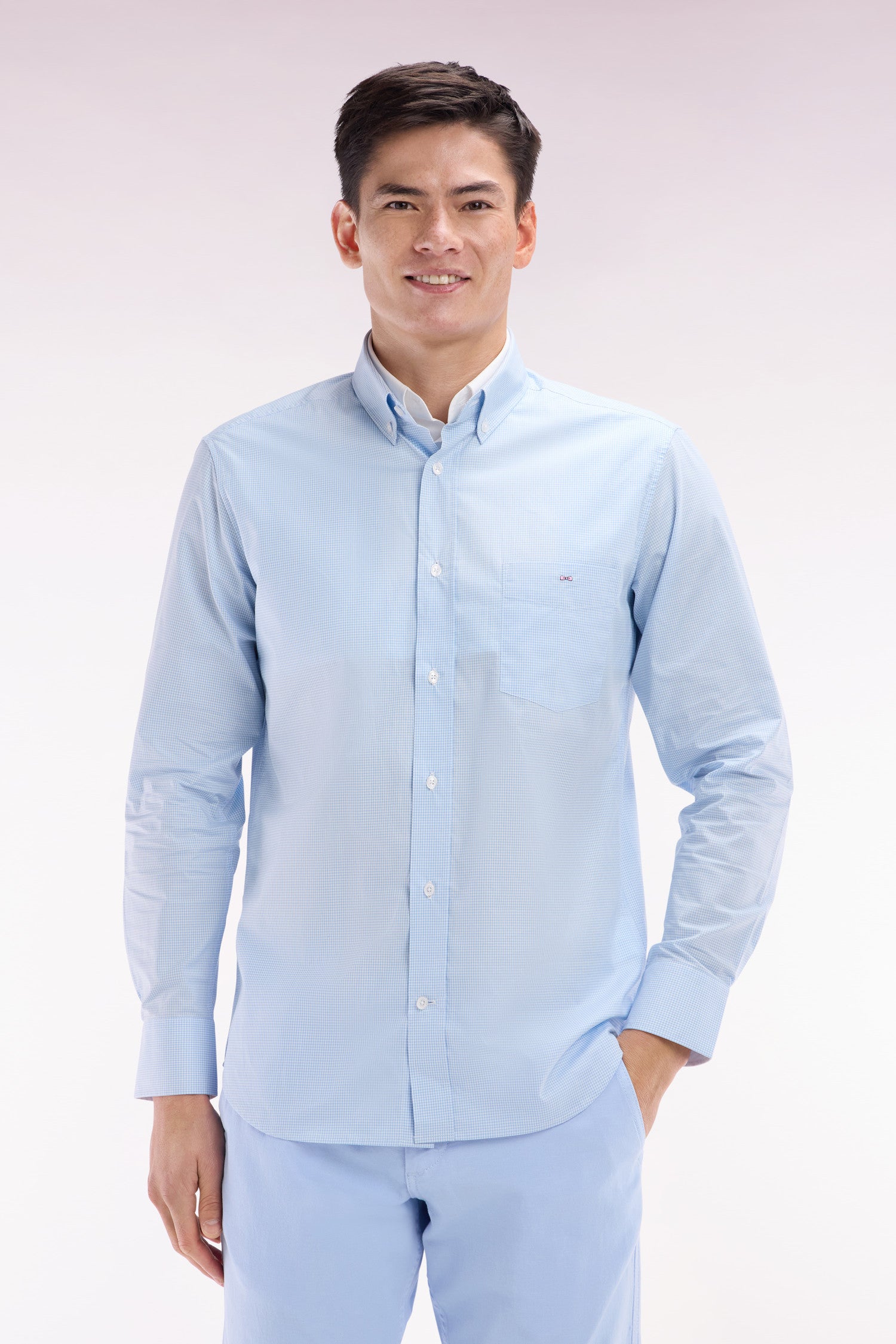 Cotton Park Vente De Chemise Homme Chemise Imprimé Vichy En Coton