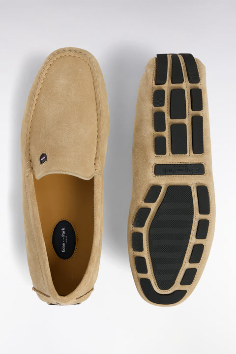 Mocassins en cuir suédé marron - Image 3