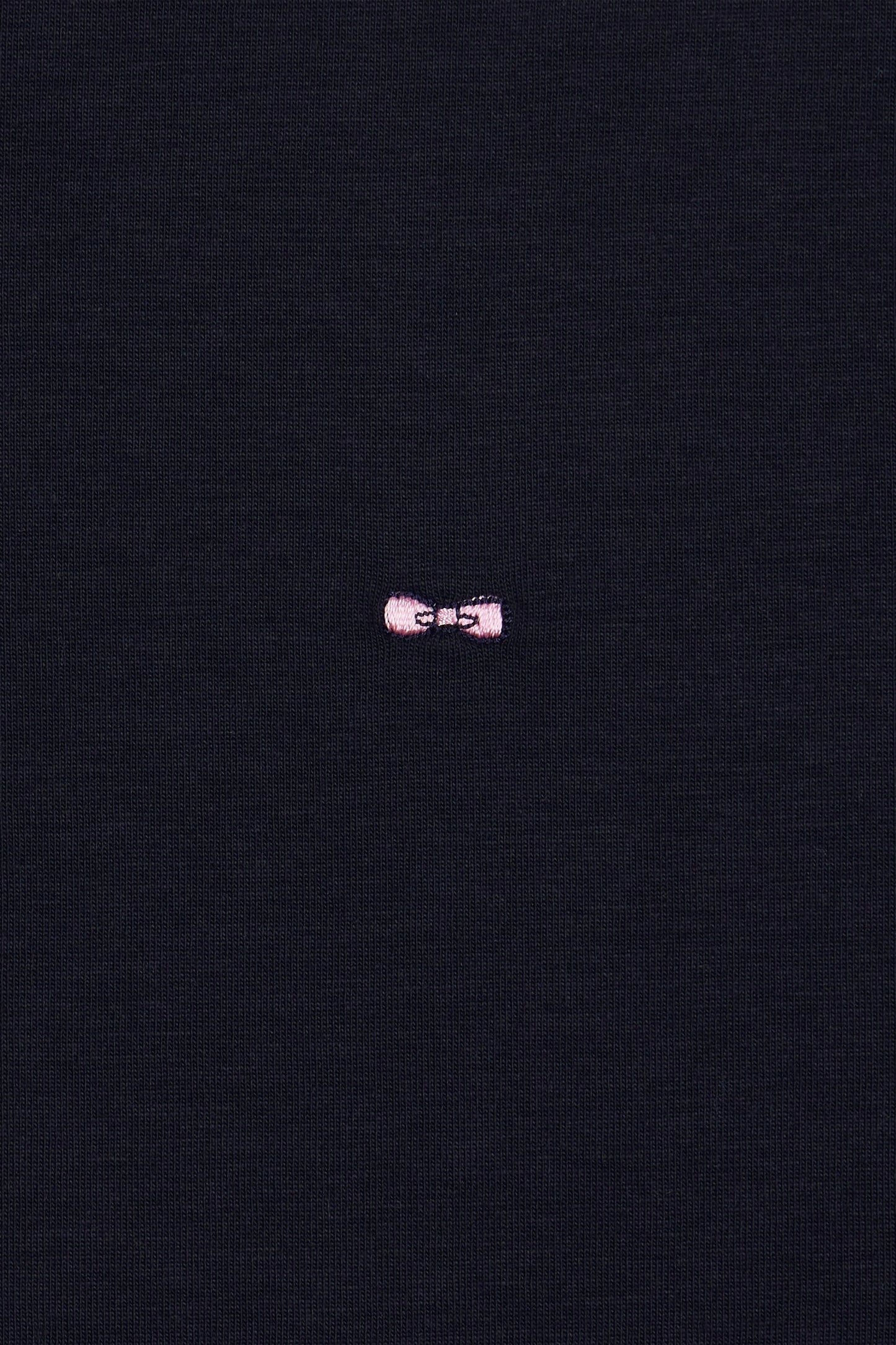 Navy blue straight-cut T-shirt