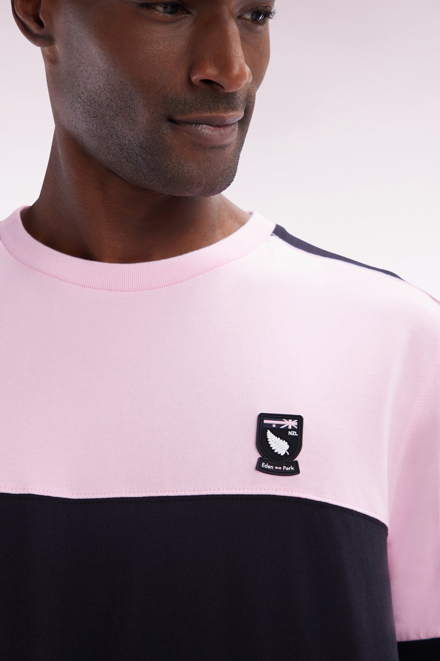 Relaxed-fit New Zealand pink cotton T-shirt