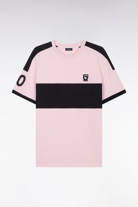 T-shirt Nouvelle Zélande en coton rose coupe décontractée - Image 2