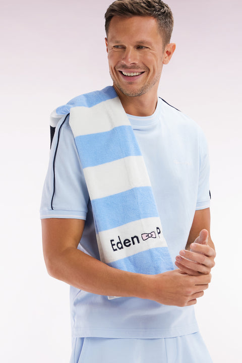 T-shirt en coton ciel coupe décontractée - Image 3