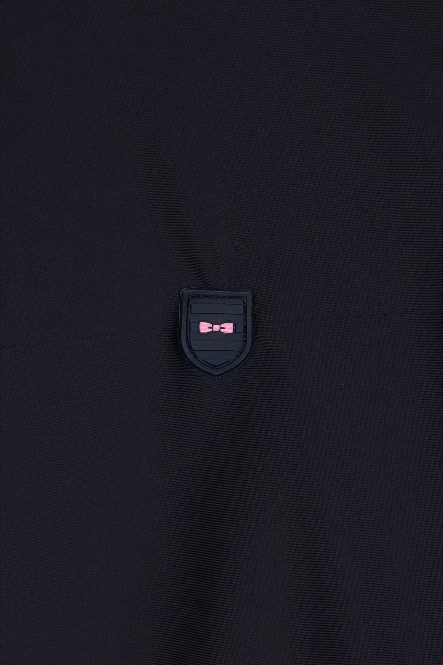Technical zipped navy jacket