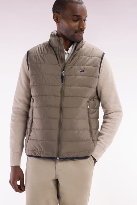 Doudoune sans manches sable - Image 3