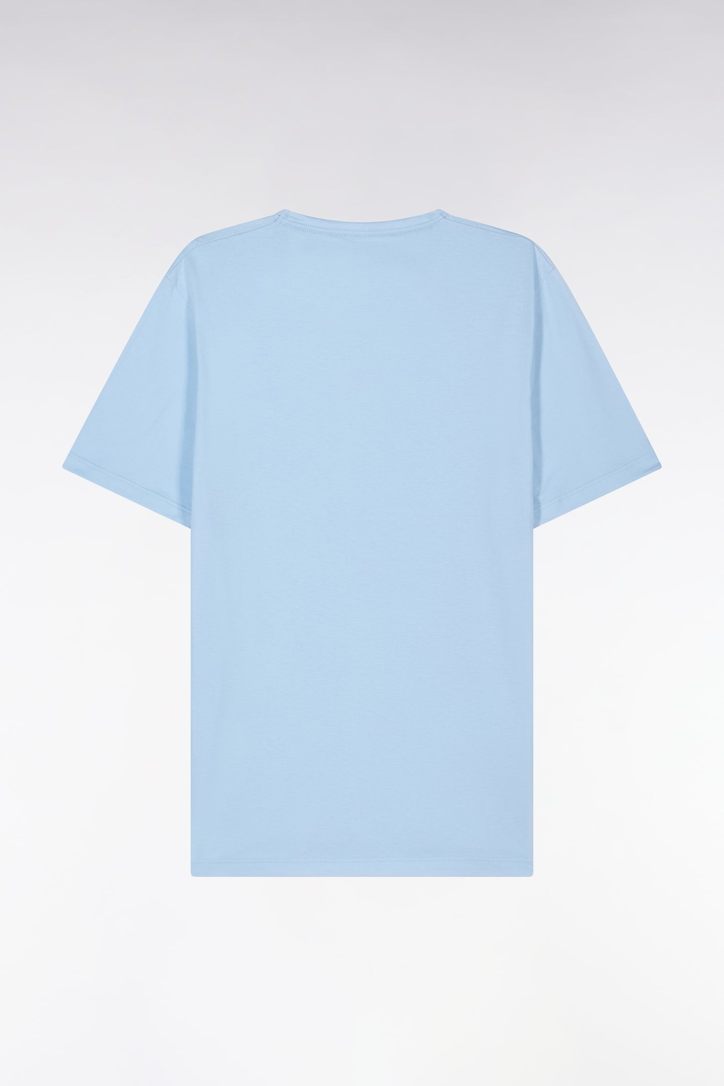 Short pyjamas in blue cotton jersey with micropatterned shorts LACKING BOTTOMS