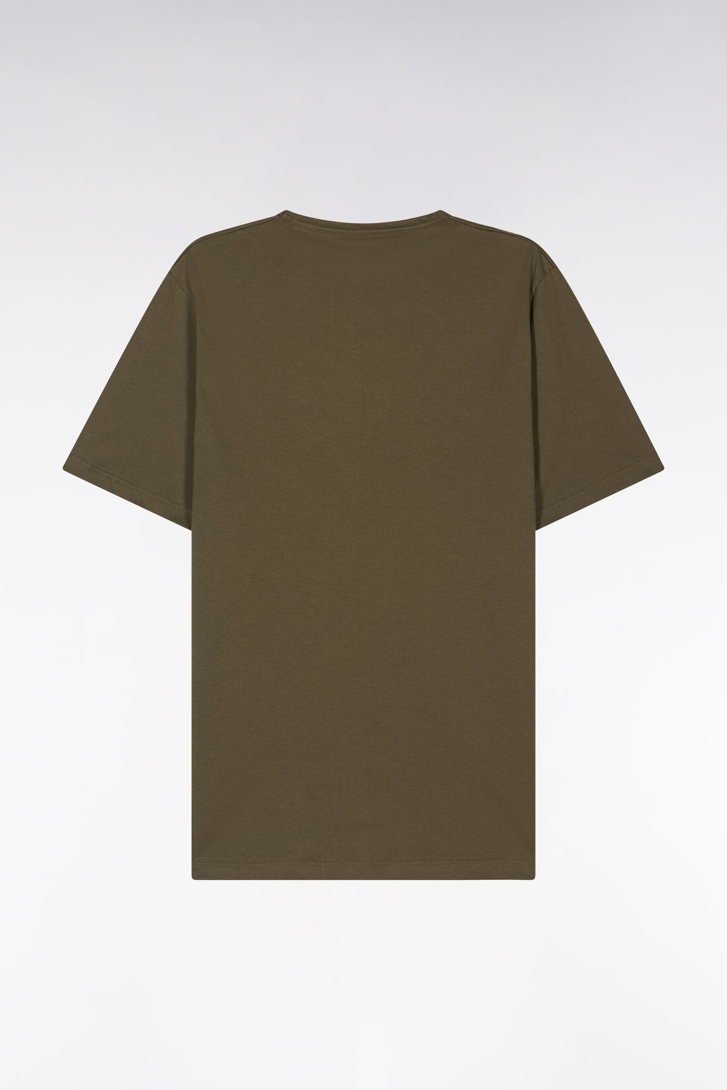 Short pyjamas in khaki cotton jersey shorts with micropatterns