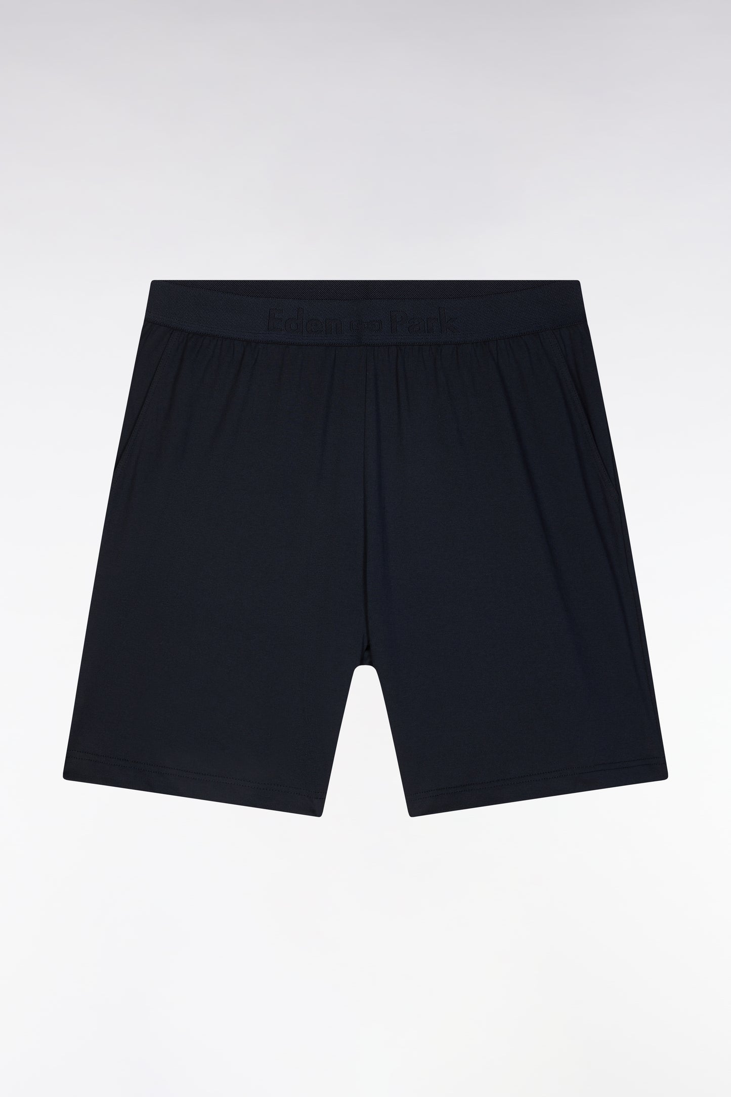 Short pyjamas in cotton jersey Sky T-shirt Navy shorts