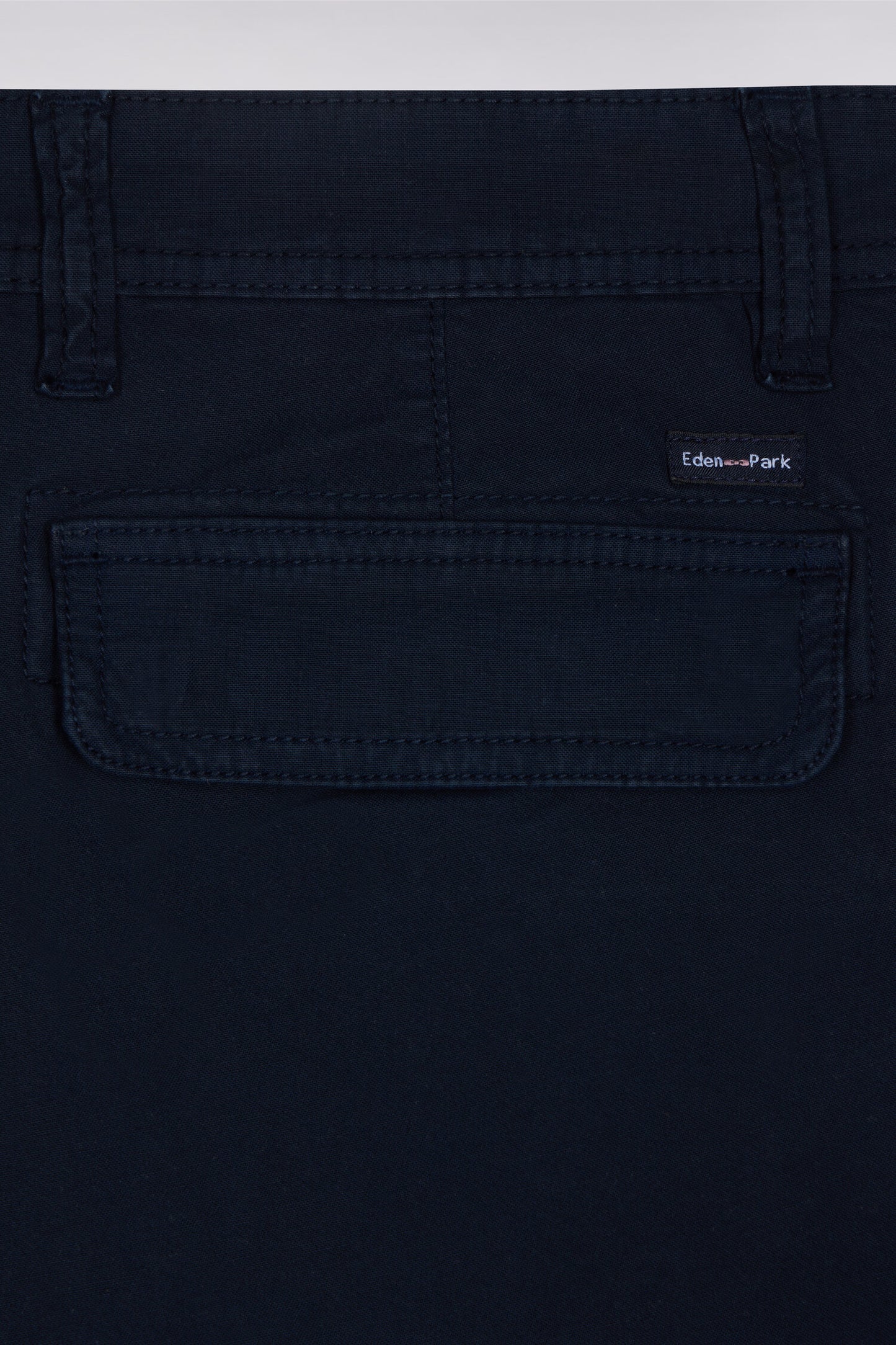 Bermuda cargo en coton marine