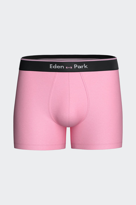 Boxer en jersey de coton stretch rose - Image 1