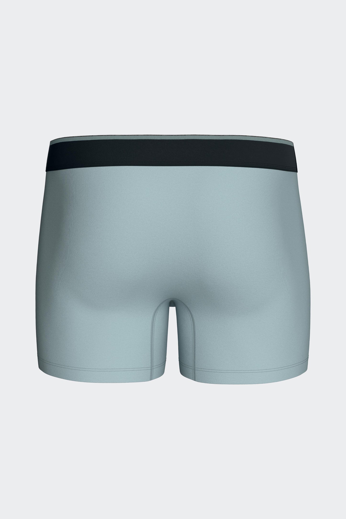 Boxer en jersey de coton stretch vert d'eau