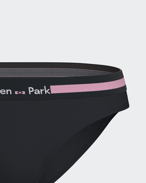 Culotte en coton stretch marine - Image 2