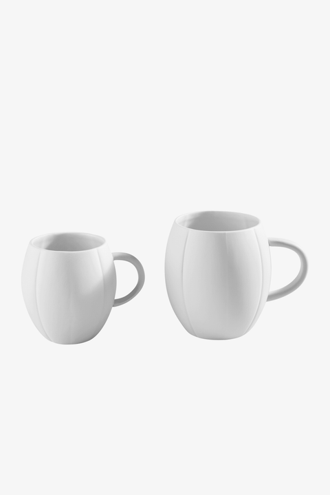 Mug blanc en porcelaine de Limoges - petit modèle - Image 1