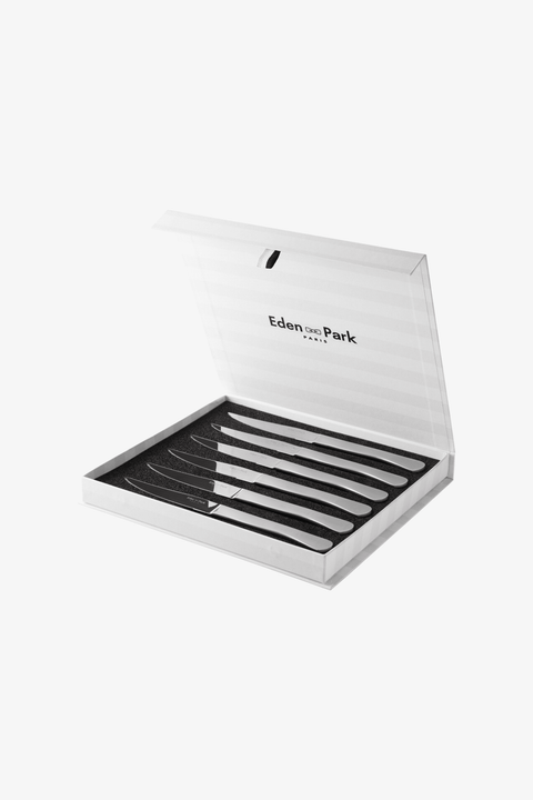 Lot de 6 couteaux de table en inox - Image 3