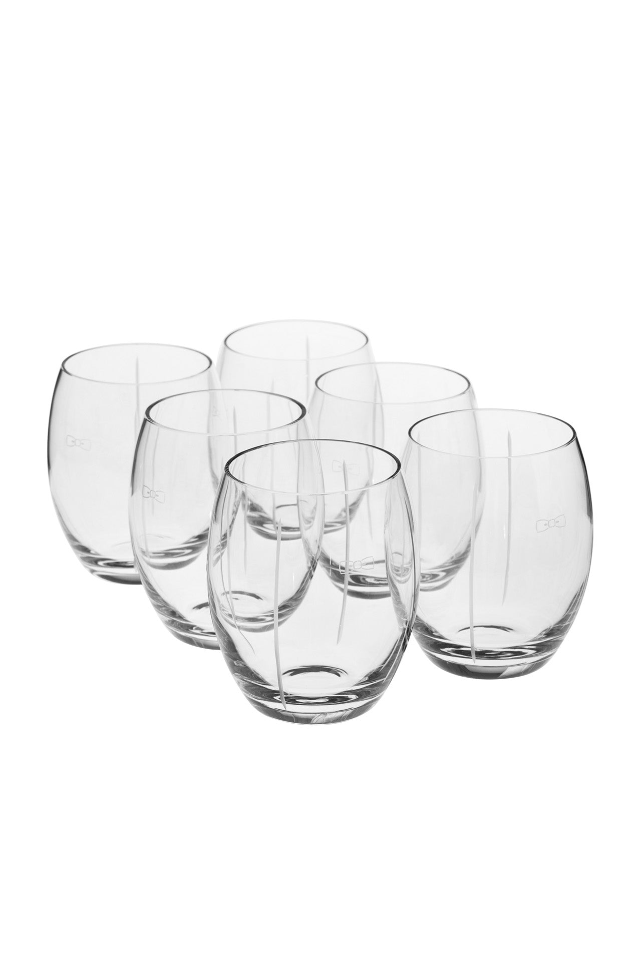 Lot de 6 verres à eau