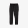 Dark grey wool mix trousers with broken fold