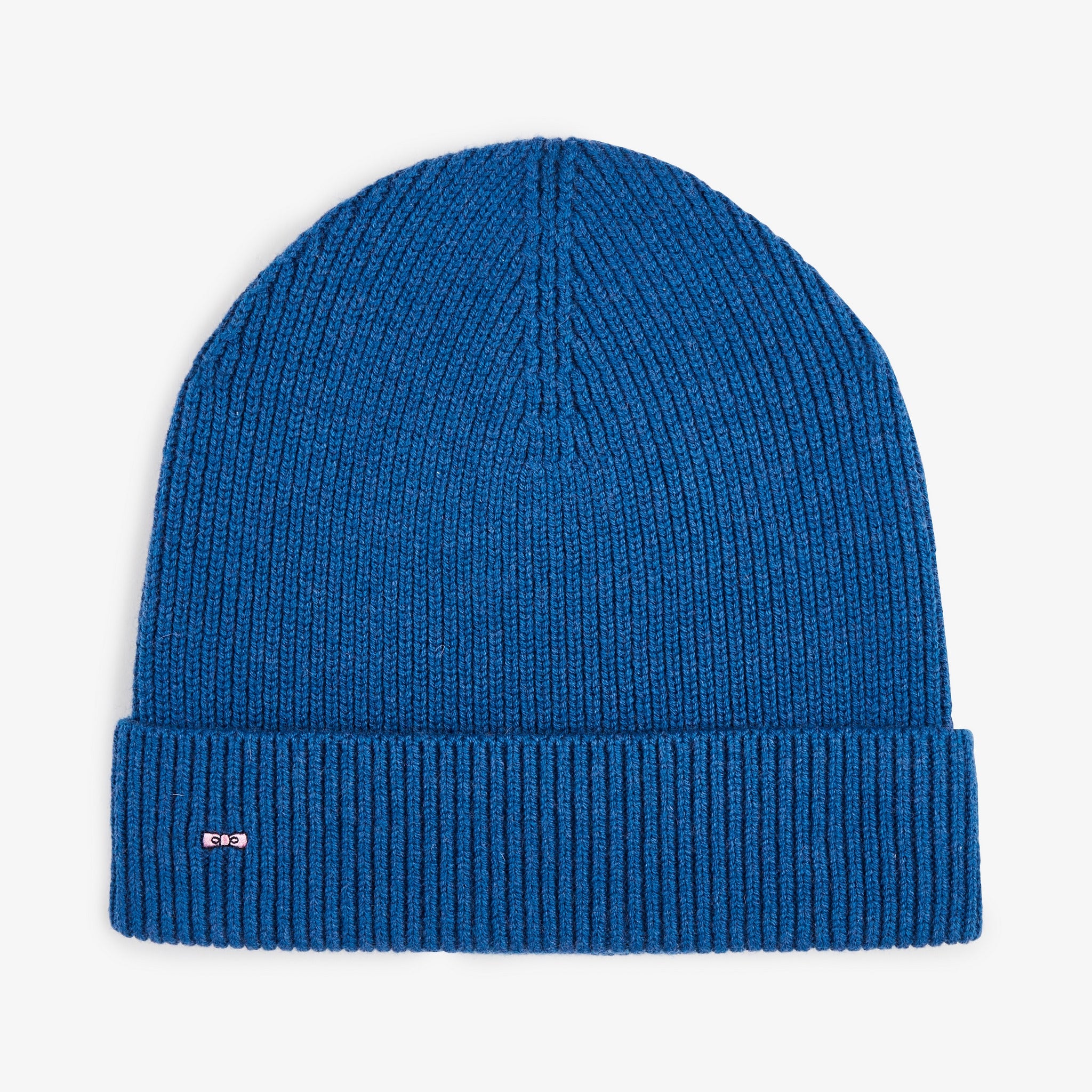 Bonnet bleu foncé à détails tricolores – Eden Park