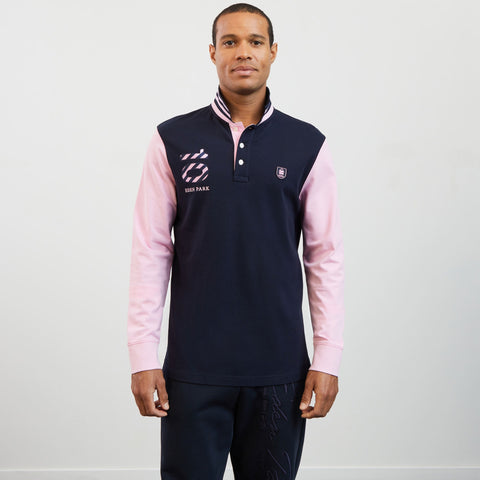 Polo colorblock manches longues - Image 3