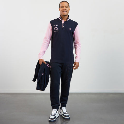 Polo colorblock manches longues - Image 1