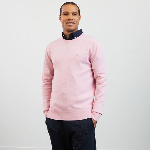 Light pink wool mix jumper - Image 3