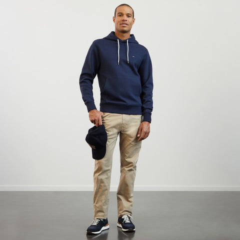 Sweat bleu marine à capuche - Image 1