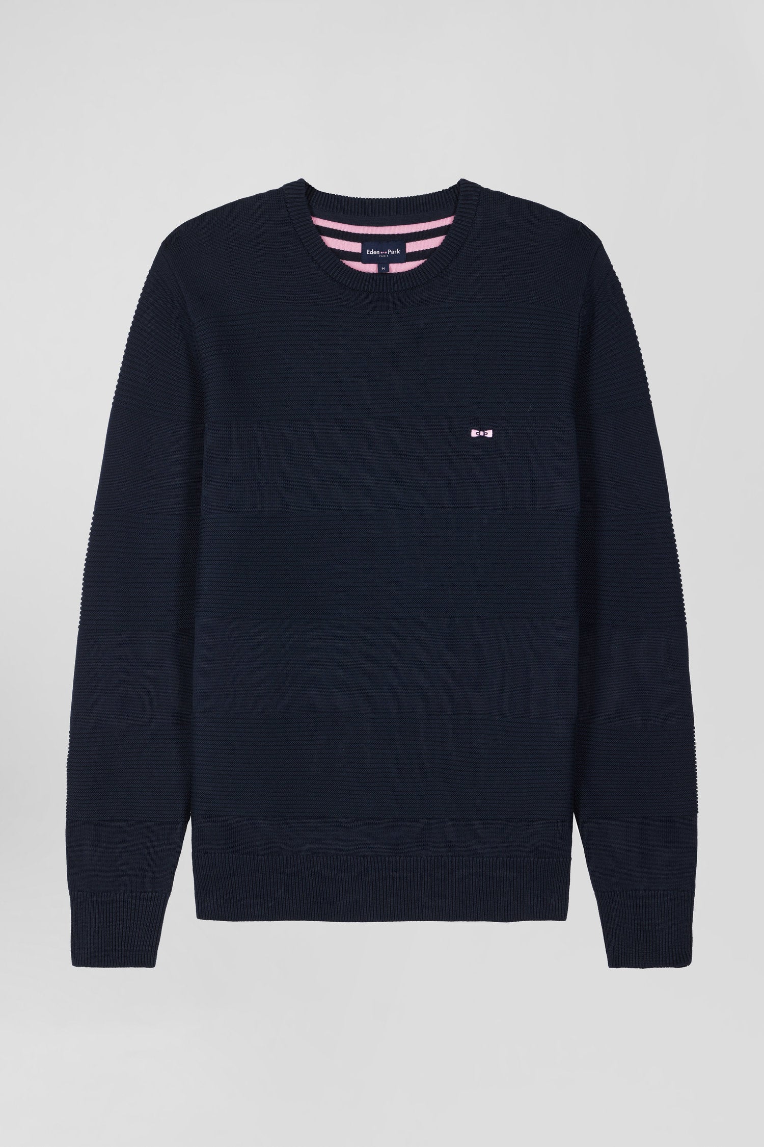 Navy blue cotton jumper hot sale