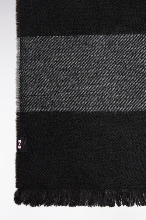 Écharpe cerclée noire - Image 2