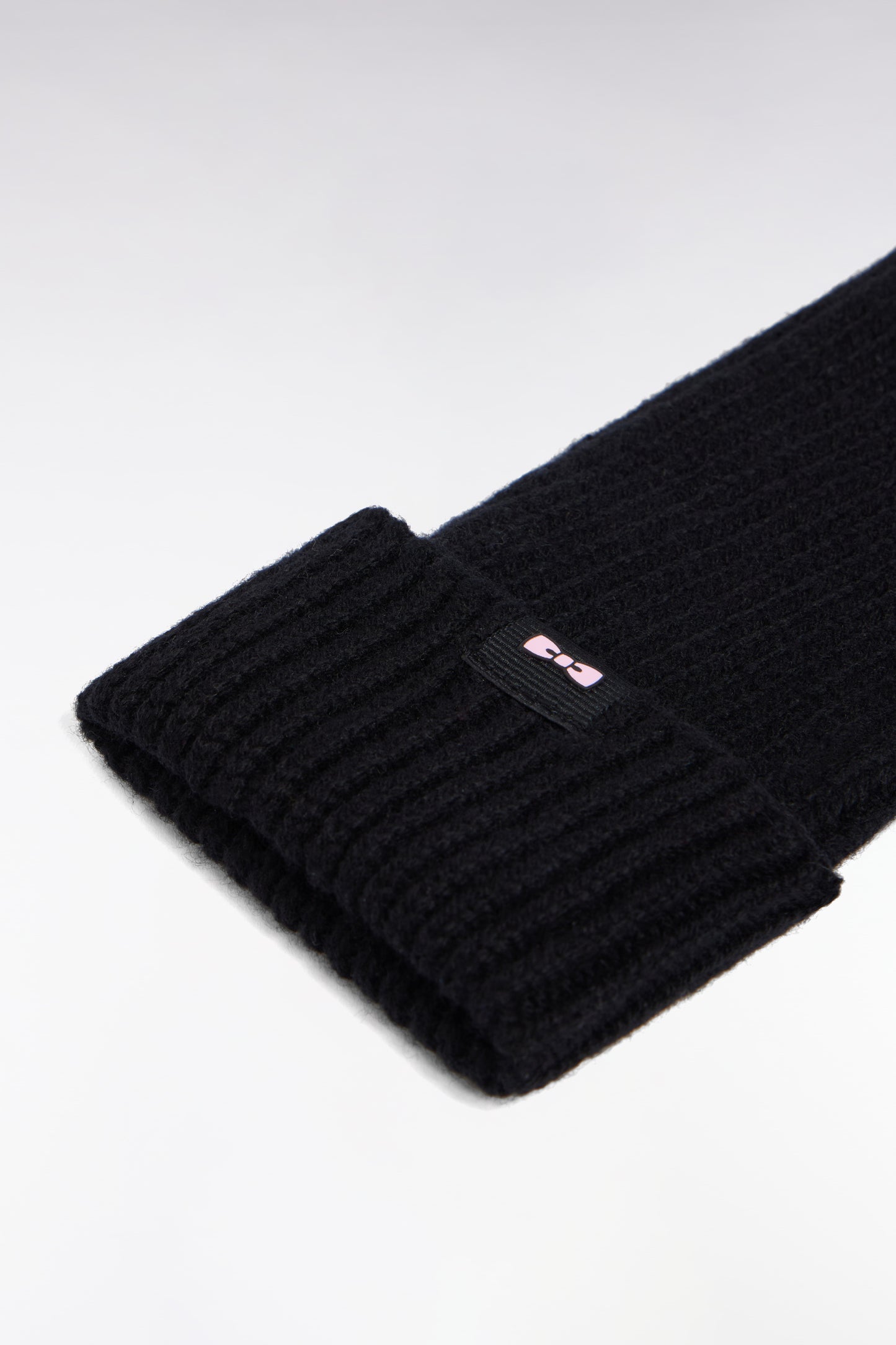 Gants en laine noirs