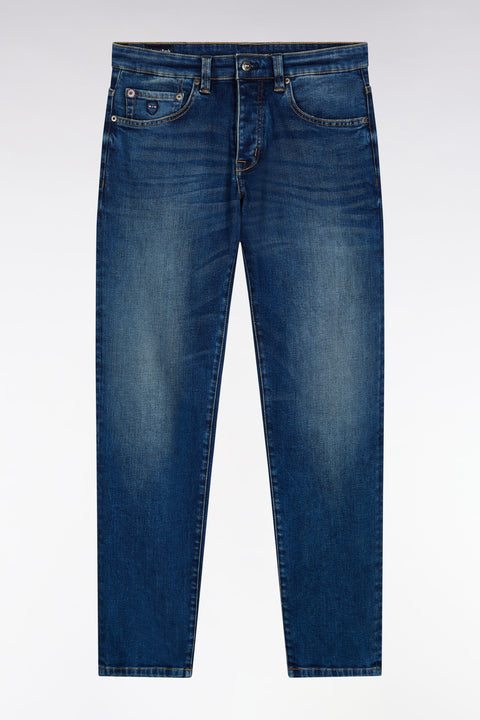 Jean 5 poches en denim stretch bleu coupe Regular - Image 2