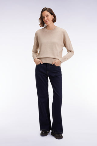 Jean 5 poches en denim stretch brut coupe Regular