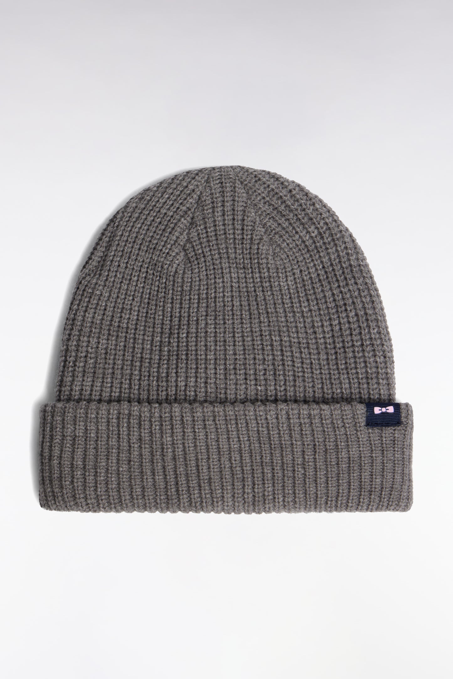 Bonnet en coton mélangé gris